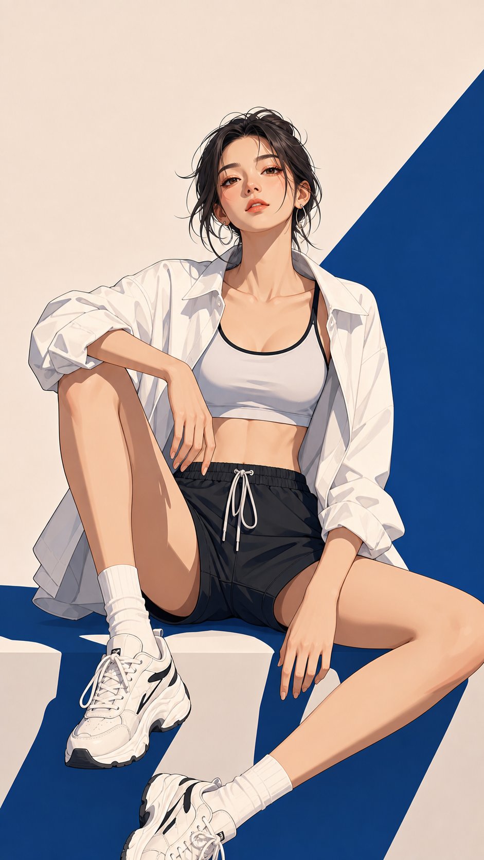 韩系潮流商业插画 示例 3