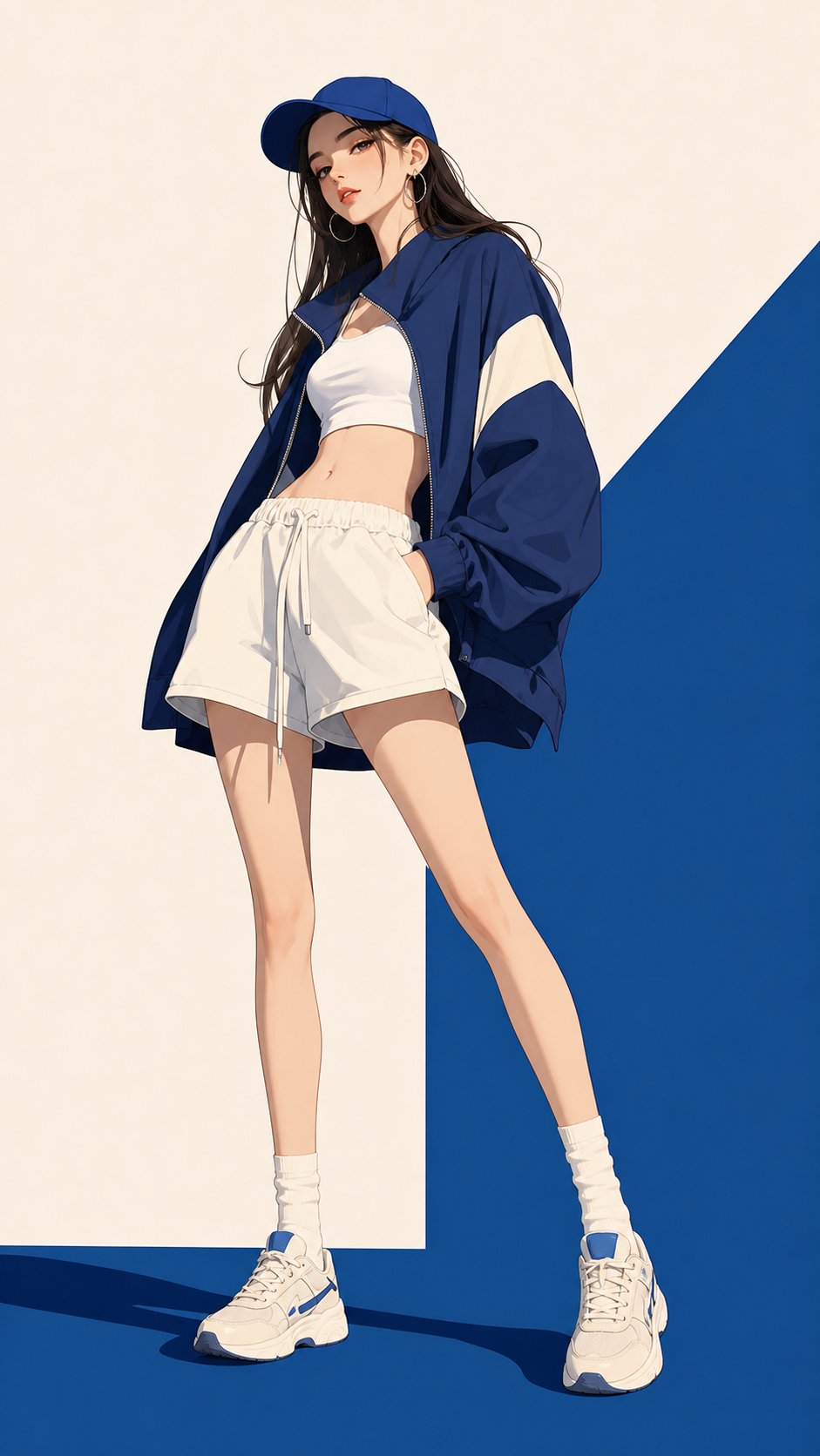 韩系潮流商业插画
